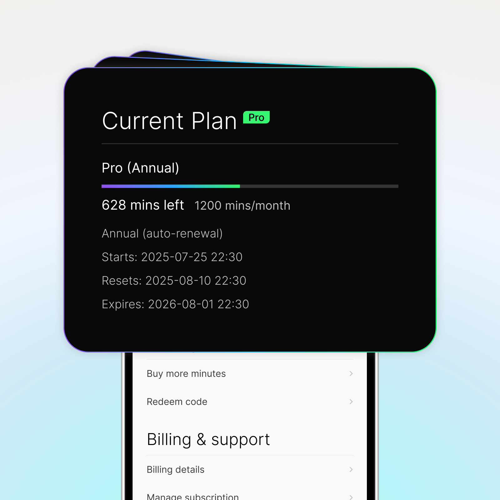 แพ็กเกจ Plaud Note & AI รายปี Pro