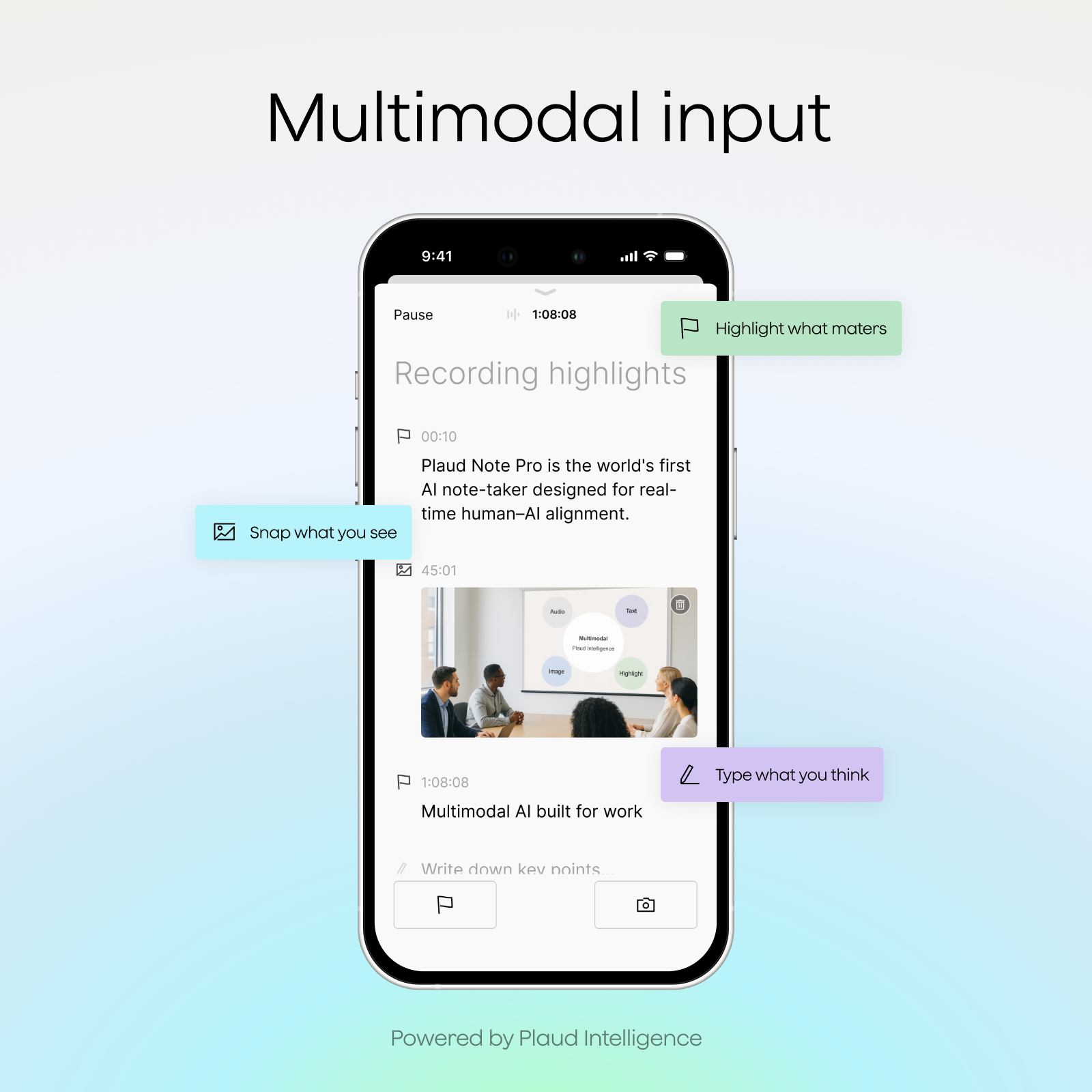 แพ็กเกจ Plaud Note & AI รายปี Pro