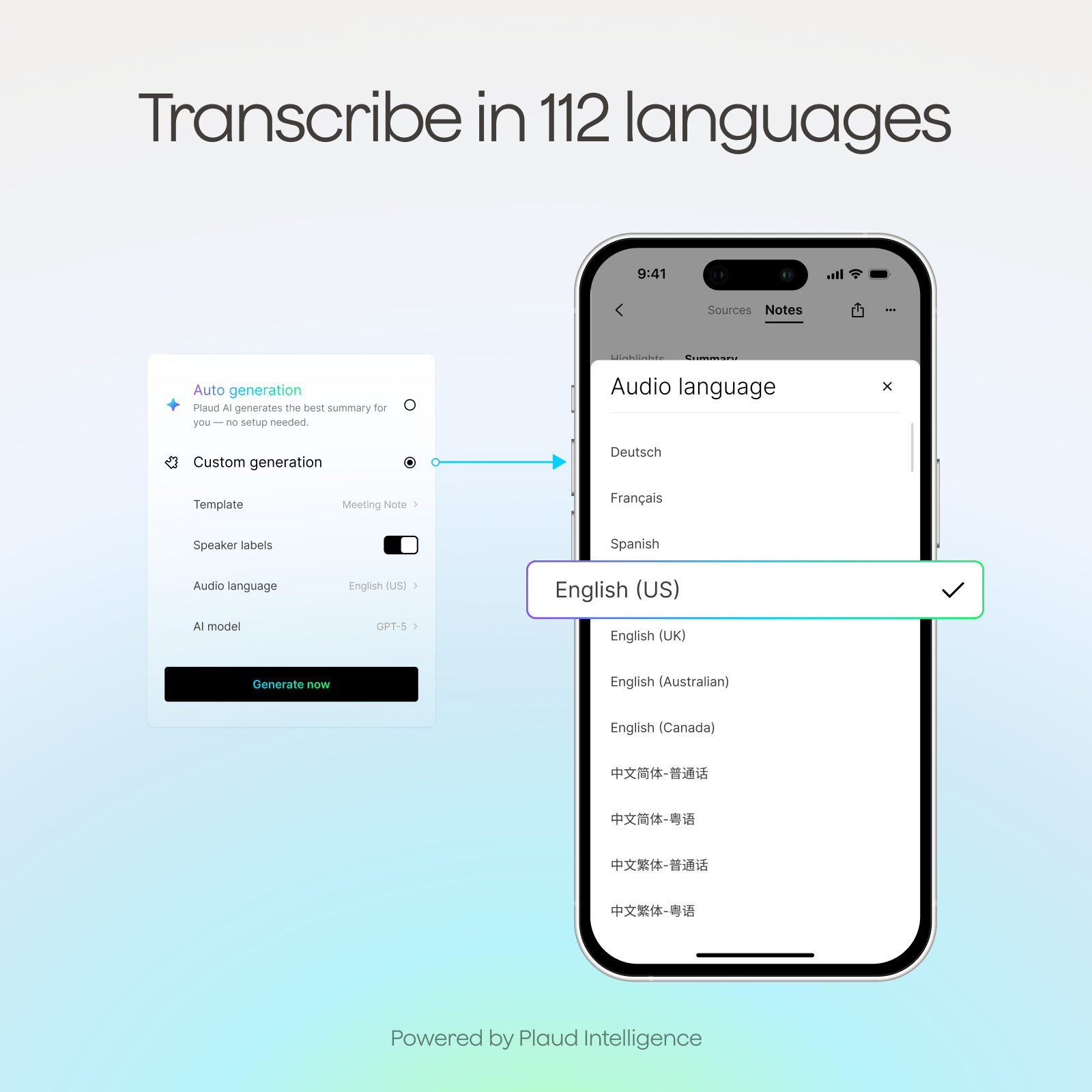 แพ็กเกจ Plaud Note & AI รายปี Pro