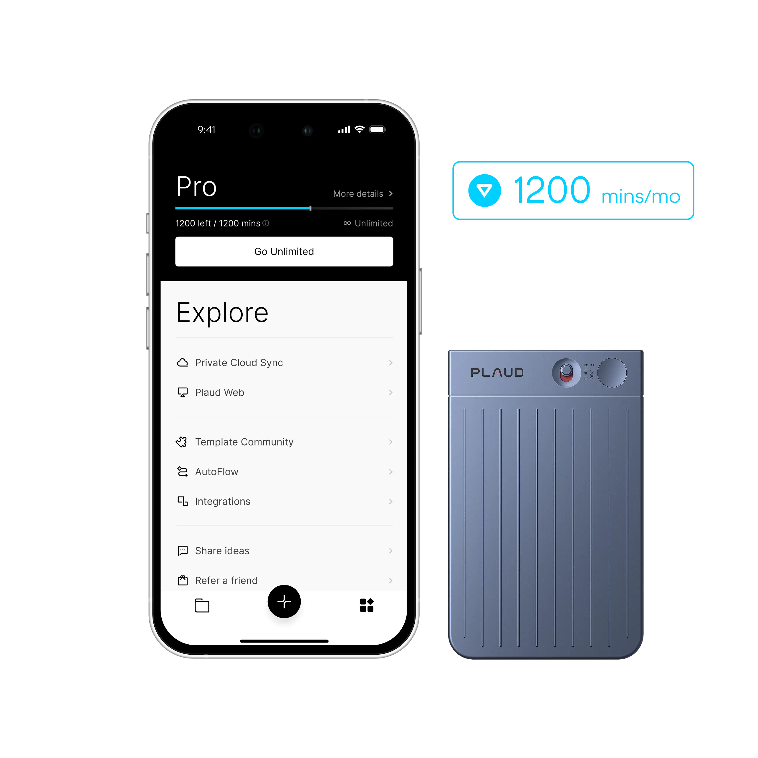 Pelan Pro Tahunan Plaud Note & AI