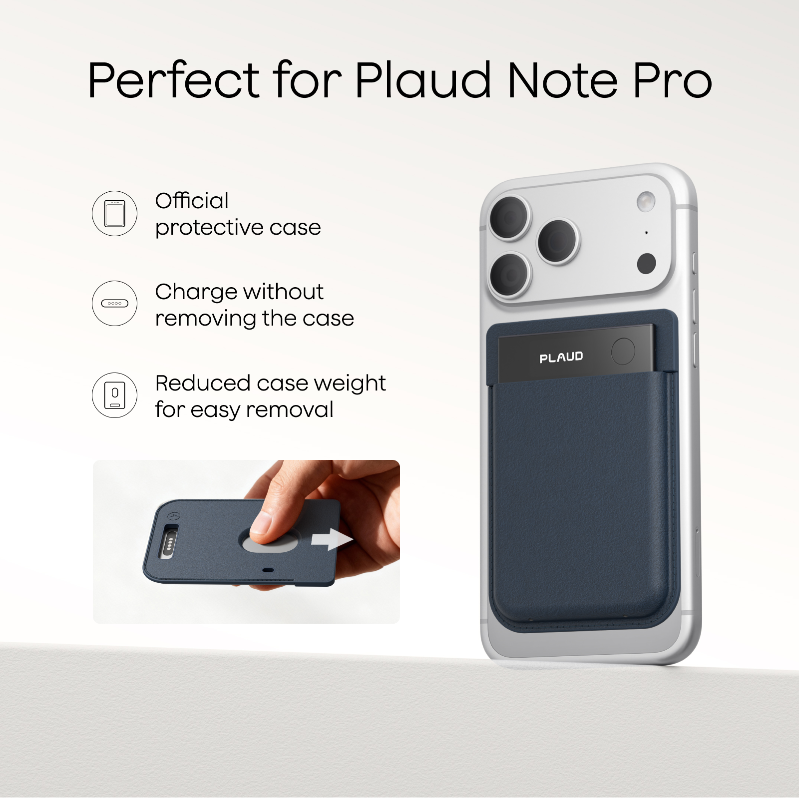 Plaud Note Pro Magnetic Case