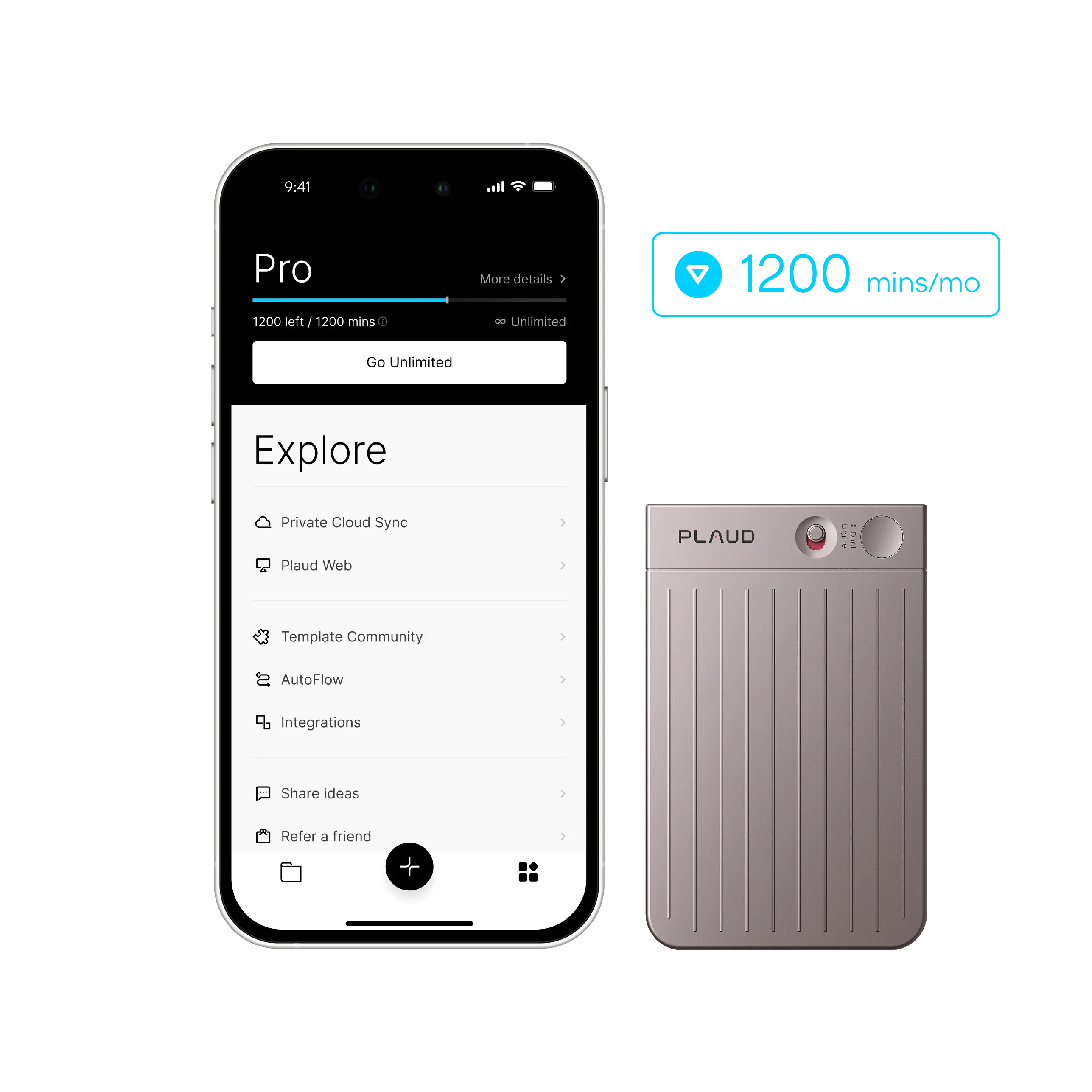 Pelan Pro Tahunan Plaud Note & AI