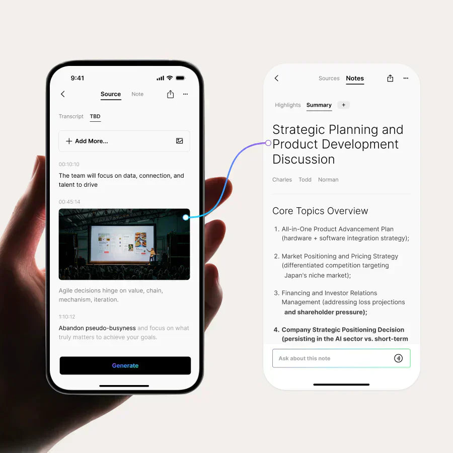 ai-powered note digitization with plaud