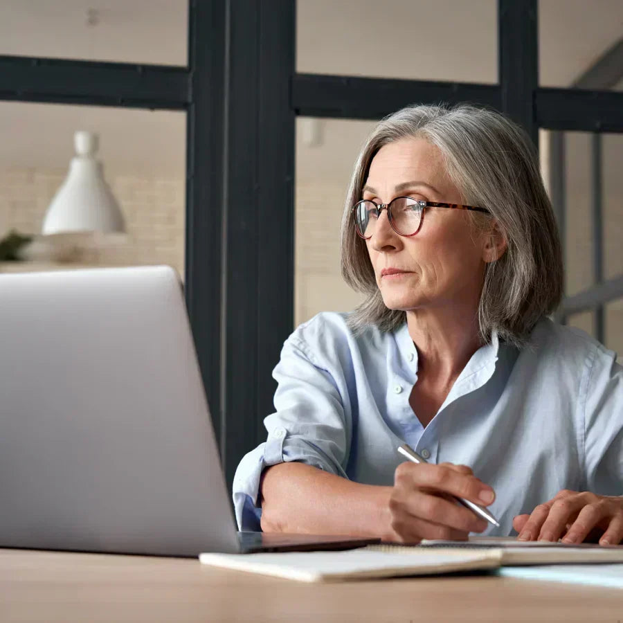 Professional using Plaud instead of taking manual notes.
