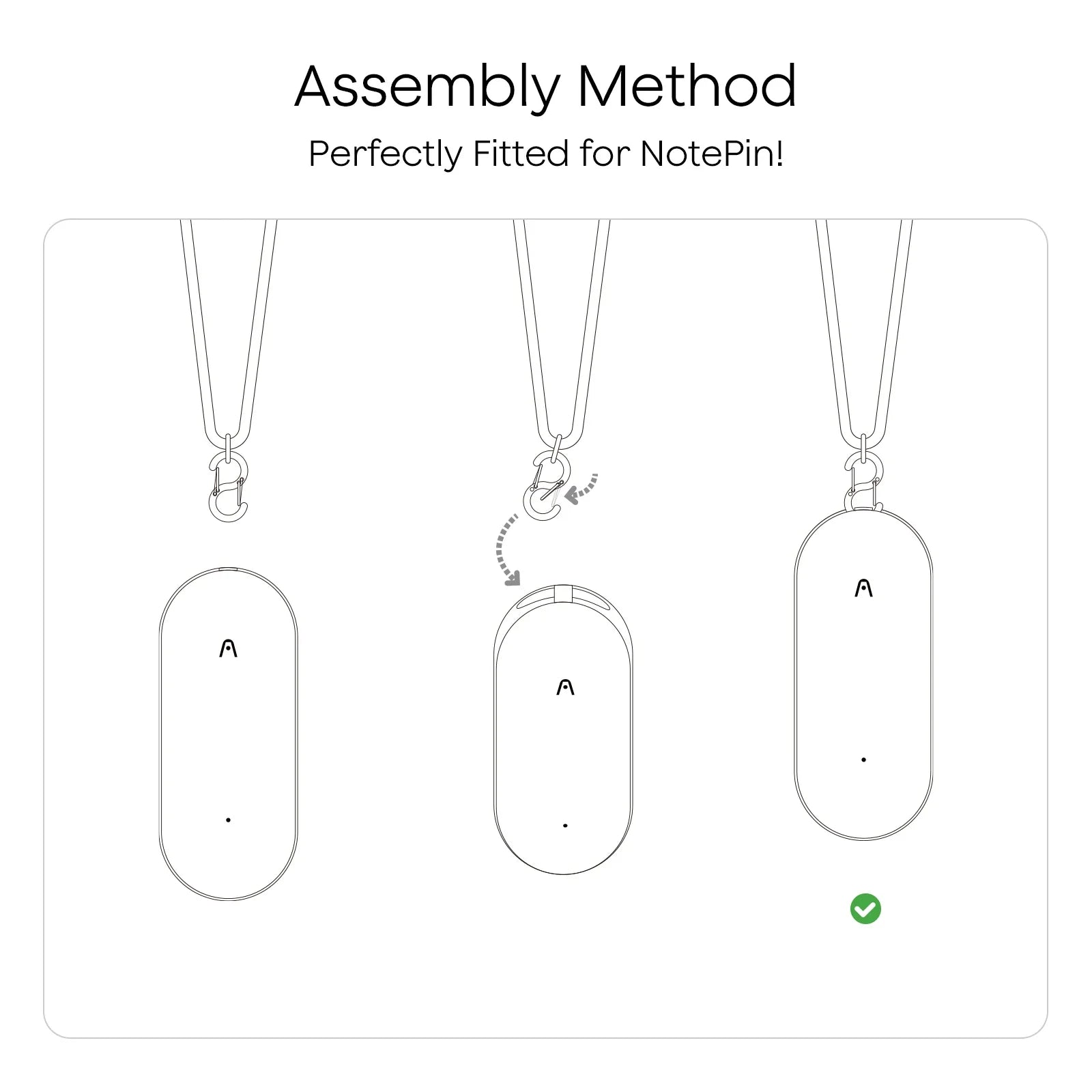 Plaud NotePin Lanyard