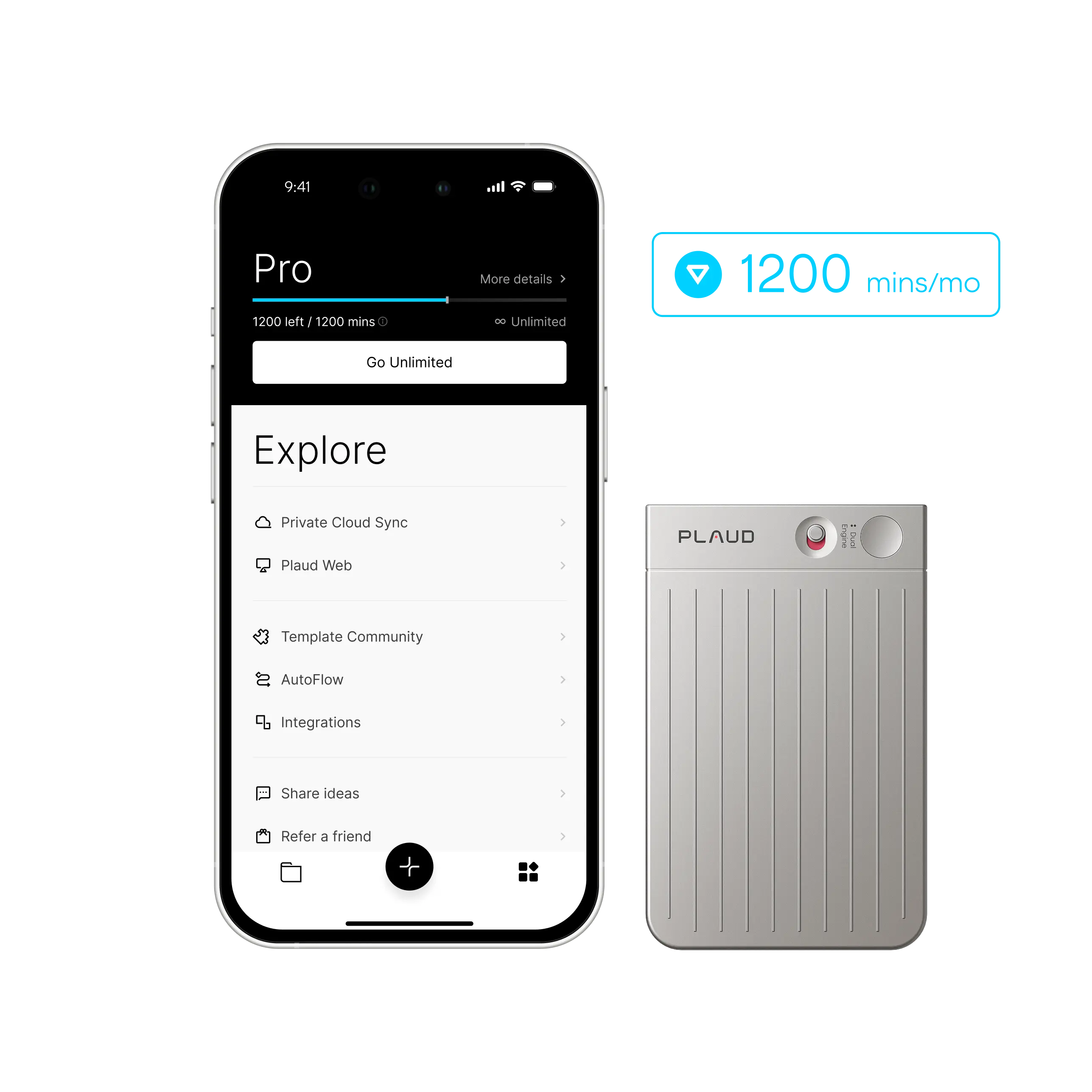 Pelan Pro Tahunan Plaud Note & AI