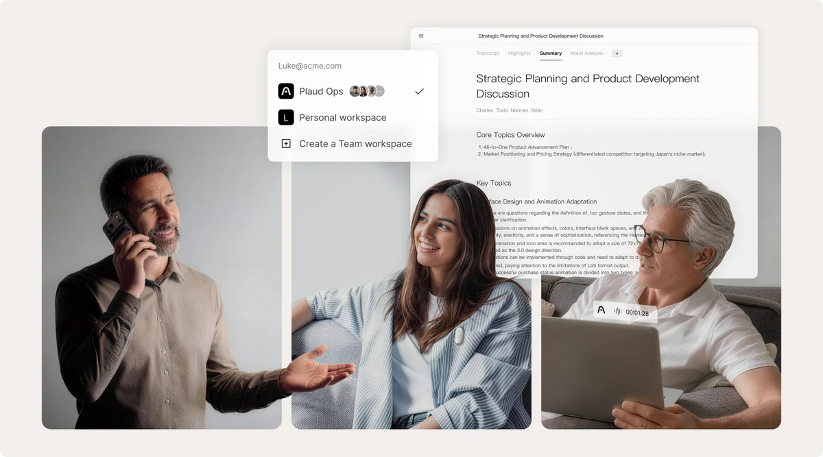 Plaud AI launches its new Plaud Team feature.