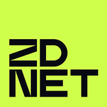 Black ZDNET logo on a bright lime green background.